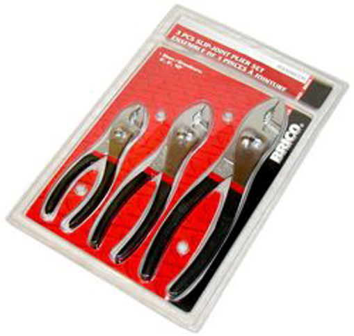 Picture of Plier Slip Joint 3 Pc D/Bliste - No: P009960DB