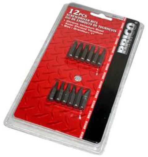 Picture of Screwdr Bits CHV 1" 12Pc - No: S001713