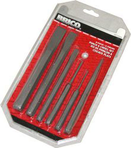 Picture of Punch & Chisel Set 6pc D/Blist - No: P013344