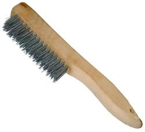 Picture of Wire Brush Steel 4 Row - No: W000650