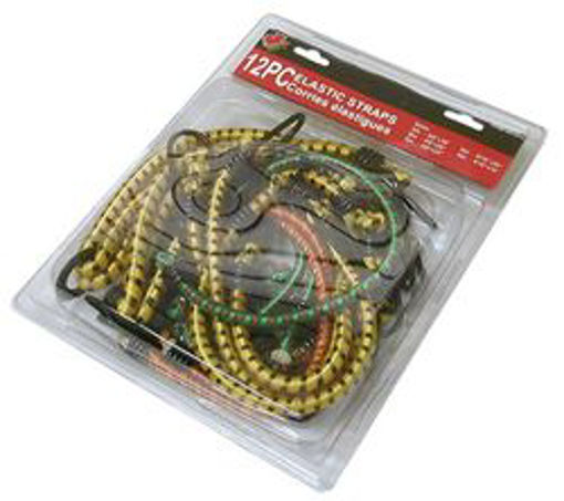 Picture of Strap Elastic 12pc BisterPack - No: S012412