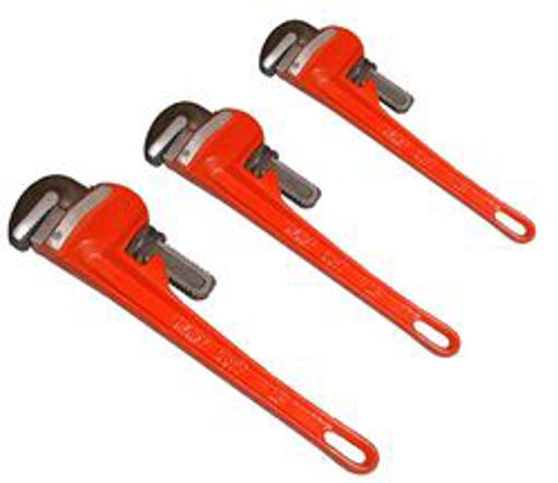 Picture of Pipe Wrench 3pc Alum 14,18,24" - No: P007640