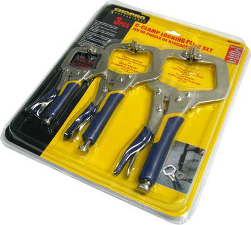 Picture of Wrench Lock C 3Pc 6,9,11" W/Grip - No: W011305