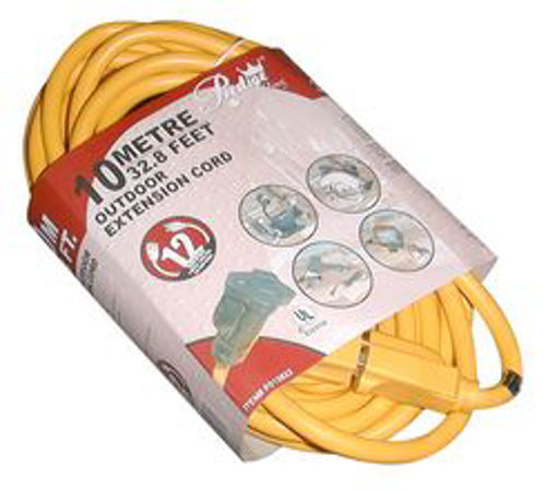 Picture of Pwr Ext Cord O/D 12/3 25M Ylw - No: P010826