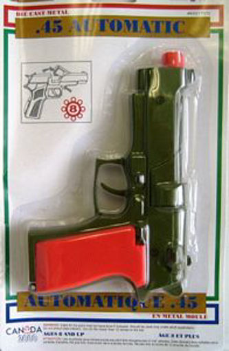 Picture of Gun Auto .45 8 Shot Diecast - No: 