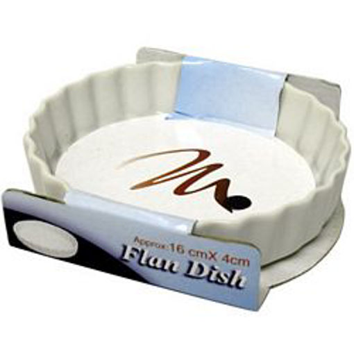 Picture of Dish Quiche W/Stripe - No: 069355