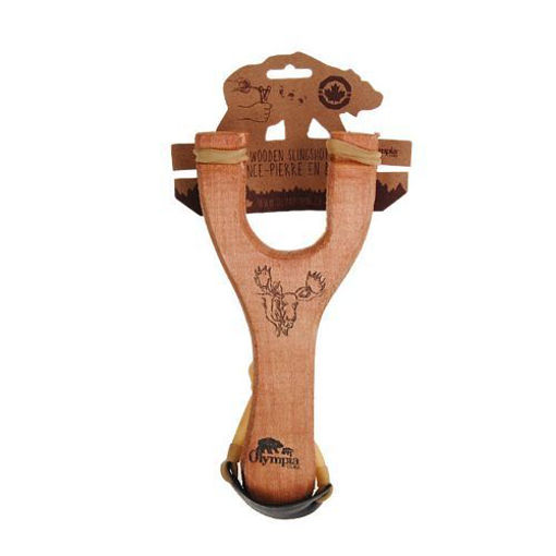 Picture of Slingshot Wood Moose Face - No: 30407PKA