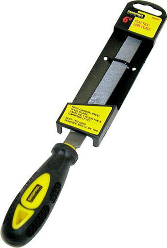 Picture of File 6" Flat  Dlx. - No: F001204