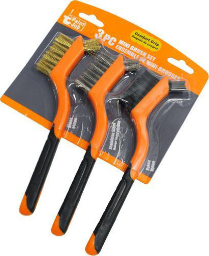 Picture of Wire Brush Mini 3Pc Set - No W000850E