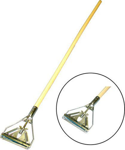 Picture of Mop Handle Zink/Wood 54in - No: MB-MH145W