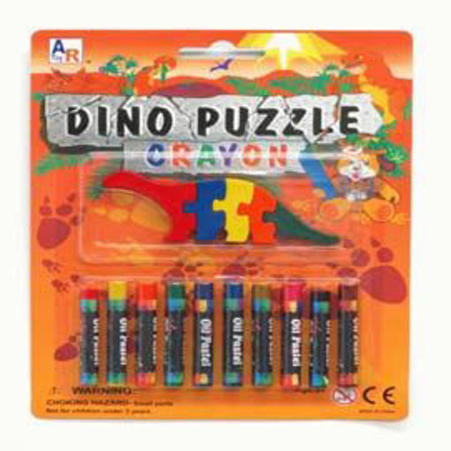 Picture of Puzzle 10Pc Crayon & Dino - No ARMDC1012A