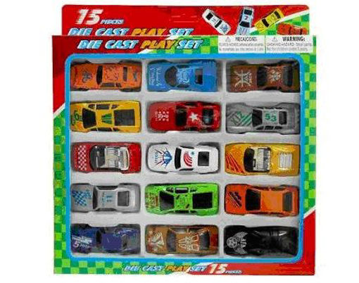 Picture of Die Cast 15Pcs Play Set - No MF-15
