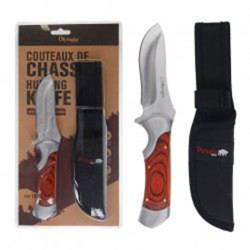 Picture of Knife Hunting 8in Pakka Wood - No 30300PKH