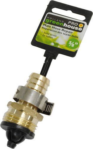 Picture of Sol Brs 5/8 Male Rpr W/2clamps - No N000415