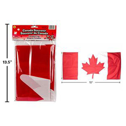 Picture of Canada Flag 36X72In Polyester - No 62212