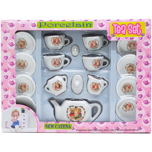 Picture of Tea Set 17Pcs Porcelain - No ARZ8684