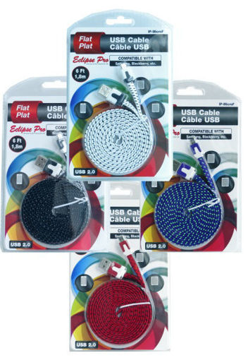 Picture of Cable Usb - Micro Flat - No IP-MICROF