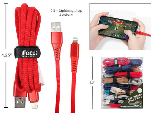 Picture of 5Ft Lightning Plg Data Cbl 4C - No 86101