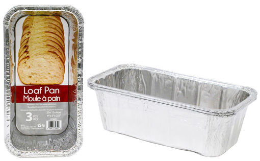Picture of Foil Loaf Pan 3Pk 9X5X2.5 - No 074651