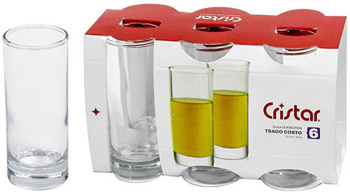 Picture of Shot Glasses 2.5Oz 6Pk - No 0054CL