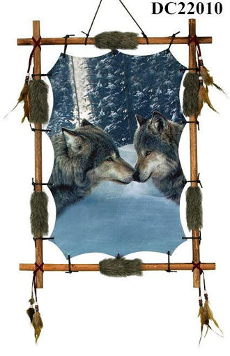 Picture of Dream Catcher 22in Wolfs Heads - No DC22010