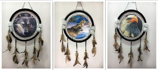 Picture of Dream Catcher 15in 3D Wolf - No DCD15218K