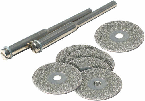 Picture of Diamond Cut Off Wheel Set 8Pc - No 48340