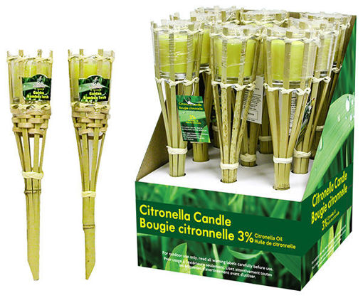 Picture of Candle Citronella Torch 12In - No 077569