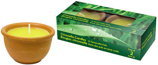 Picture of Citronella Terracotta Candle - No 077964