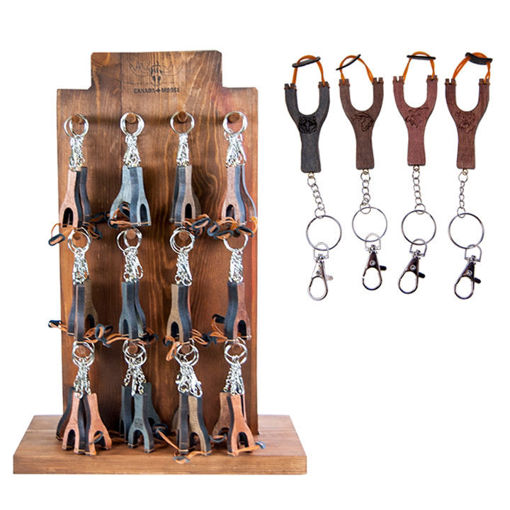 Picture of Keychain Wooden Slingshot - No 31109PKA
