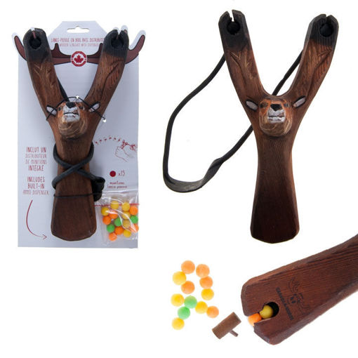 Picture of Wooden Slingshot, Deer - No 31296PKA
