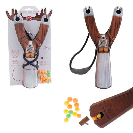 Picture of Wooden Slingshot, Dog - No 31299PKA
