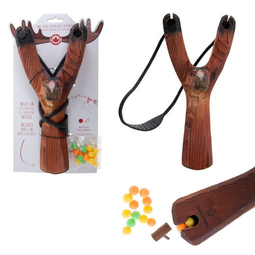 Picture of Wooden Slingshot, Horse - No 31298PKA