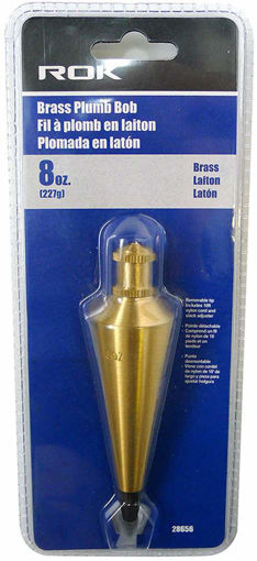 Picture of Brass Plumb Bob 8Oz - No 28656